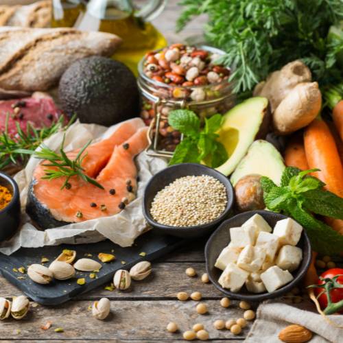 Combina con una dieta balanceada